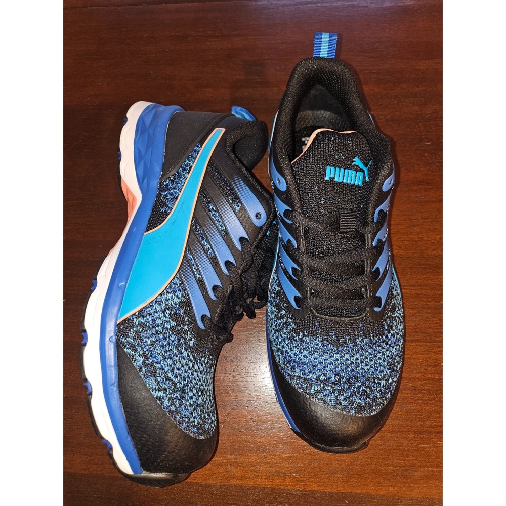 PUMA Charge 2.0 SD Dark/Light Blue Safety Footwear Comp Toe Size 6.5 New - Picture 8 of 8